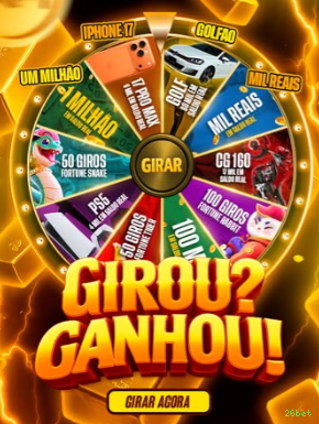 Imagem promocional da experiência de game da 26bet
