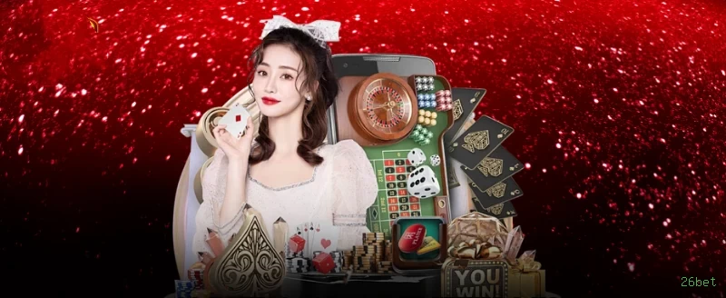 Imagem promocional de todos os jogos da 26bet